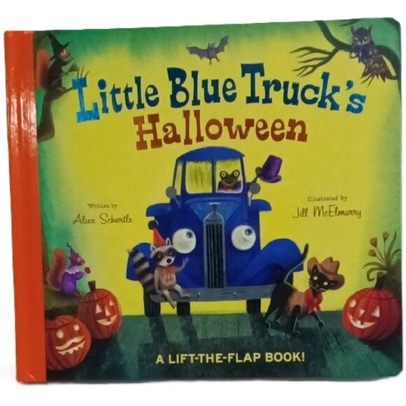 Kids Board Book Little Blue Truck's Halloween Alice Schertle Clarion Books 2016 - Picture 1 of 6